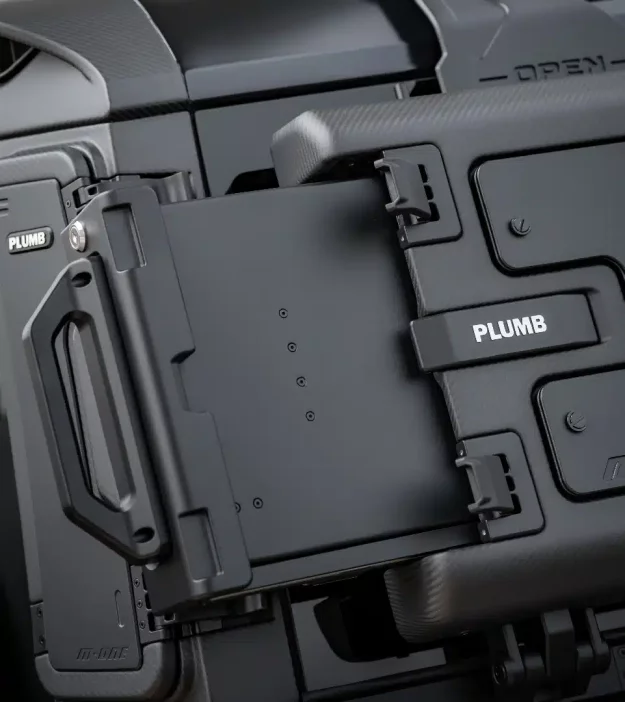 PLUMB Dry Carbon Side Box Kit — For Landrover Defender 90 