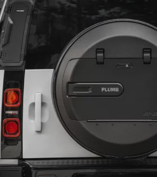 Kryt rezervního kola PLUMB — LANDROVER DEFENDER