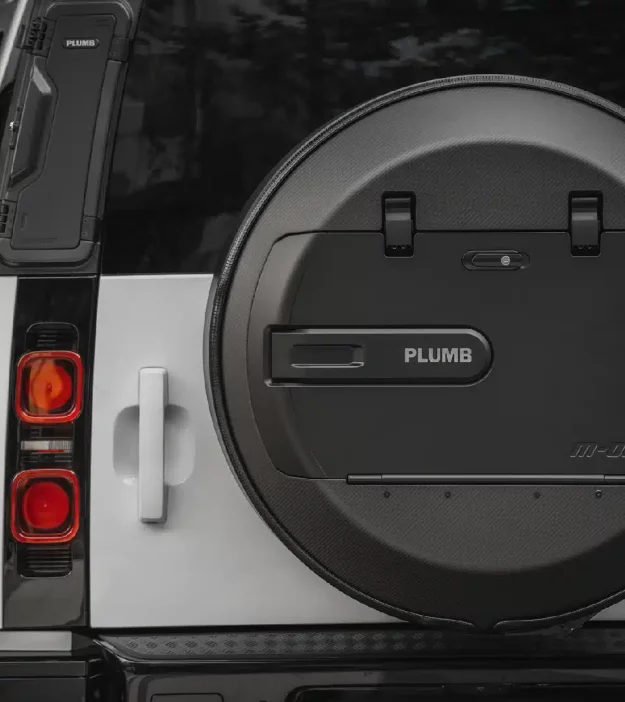 Kryt rezervního kola PLUMB — LANDROVER DEFENDER