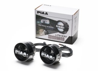 PIAA LPW530 přídavné dálkové kulaté LED světlomety o průměru 89 mm