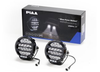PIAA LPX570 přídavné dálkové kulaté LED světlomety o průměru 184 mms funkcí denního svícení, homolog
