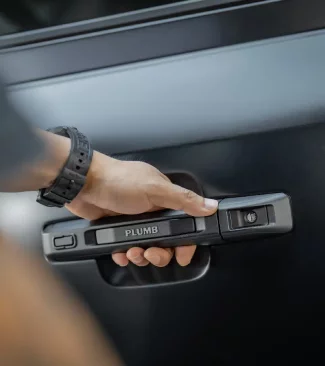 Sada pro upgrade rukojeti dveří PLUMB — pro Landrover Defender 90 