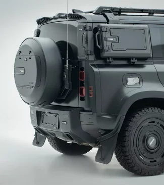 PLUMB Sada Pro Upgrade Zadního Nárazníku – Pro LANDROVER DEFENDER s PLUMB výfukovým systémem Kit